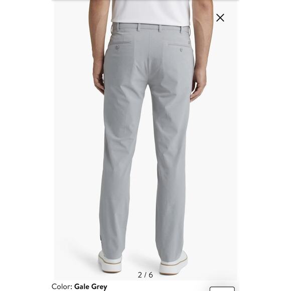 NWT Peter Millar Crown Crafted Surge Performance Trouser Gale Grey 40x30 - Picture 12 of 12